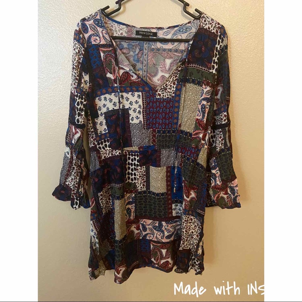 Patch dress